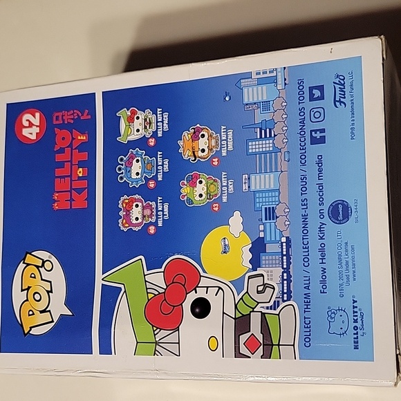 Funko Hello Kitty Space Pop! Vinyl Figure with Red and Green Accents - Picture 5 of 6